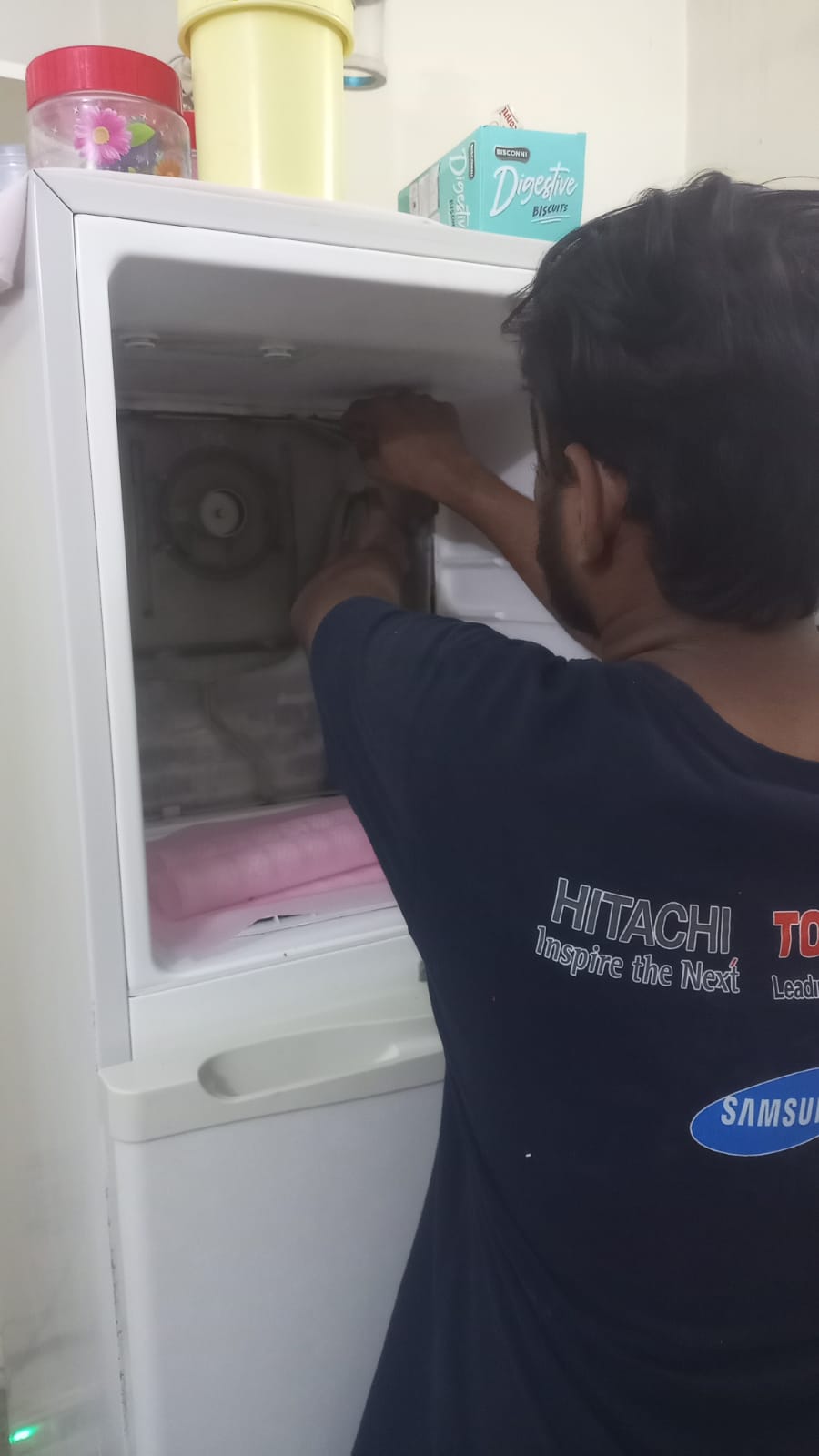 Hitachi and Sharp Team